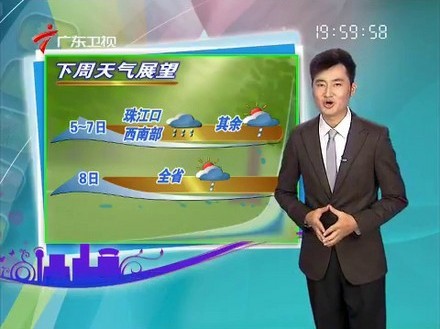 广东卫视《天气预报》